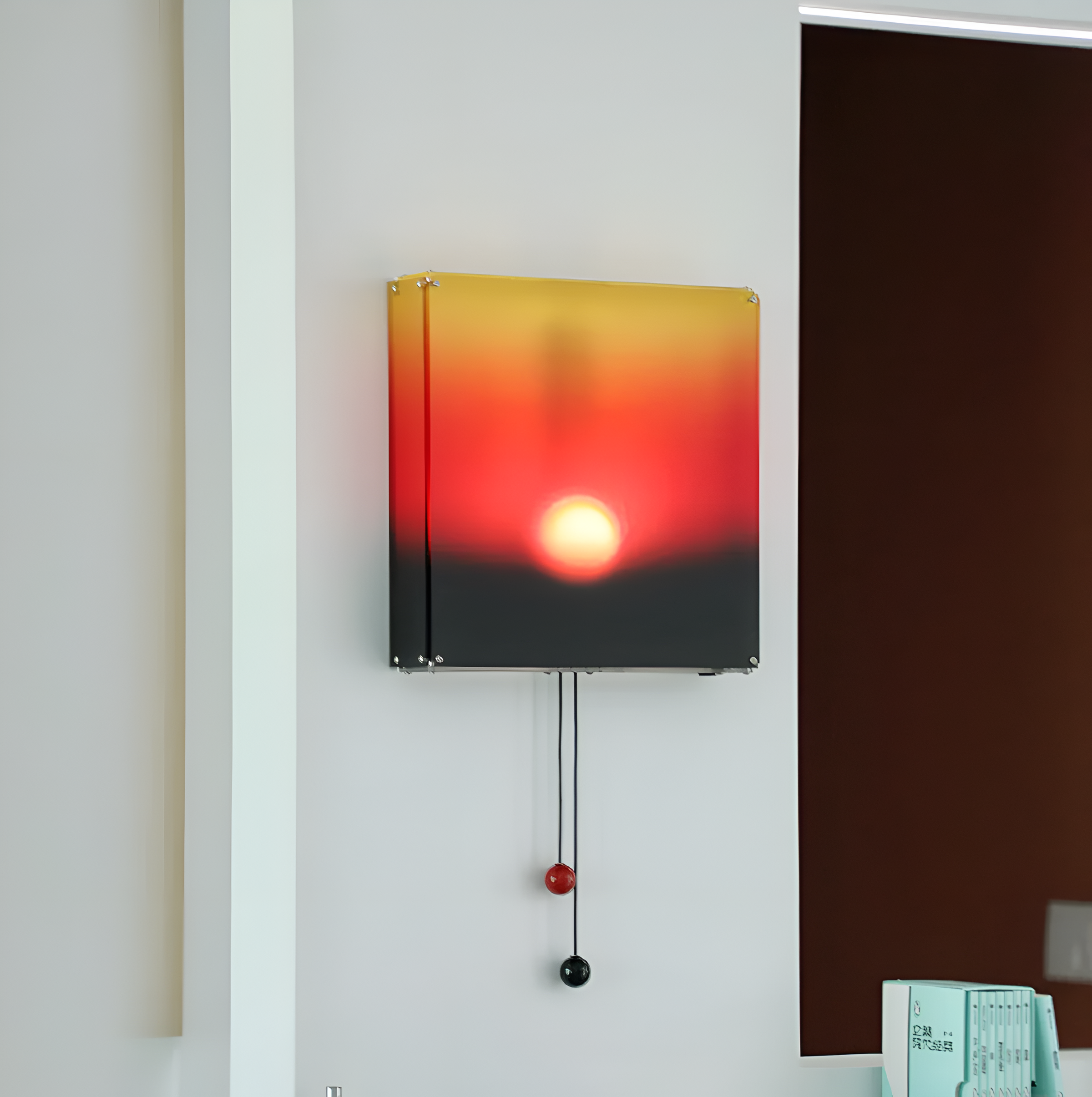 Sunset Time Ambient Art Wall Lamp